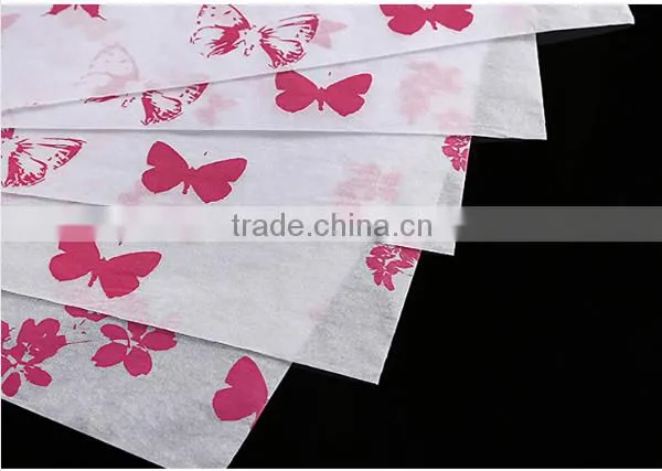 Printed Custom Logo Wrapping Tissue Paper for Flowers on Sale photo-4