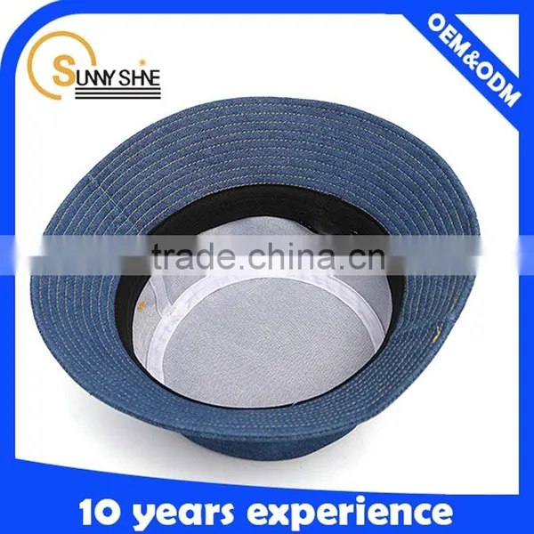 Custom Denim Bucket Hats Wholesale photo-6