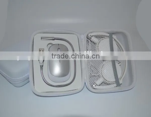 Customize Promotional Wireless Mouse Usb Lamp Headphone Travel Gift Kit photo-5