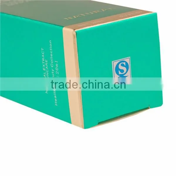 Green Color Grey Cardboard Cosmetic Packaigng Boxes photo-4