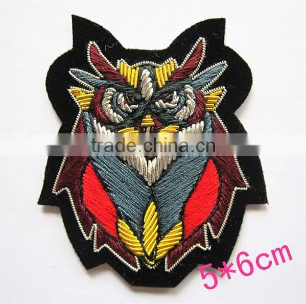 New Arrival Wire Badge Patch Stickers Badge Clothes Accessories Fabric Embroidered Logo Woven Customize
