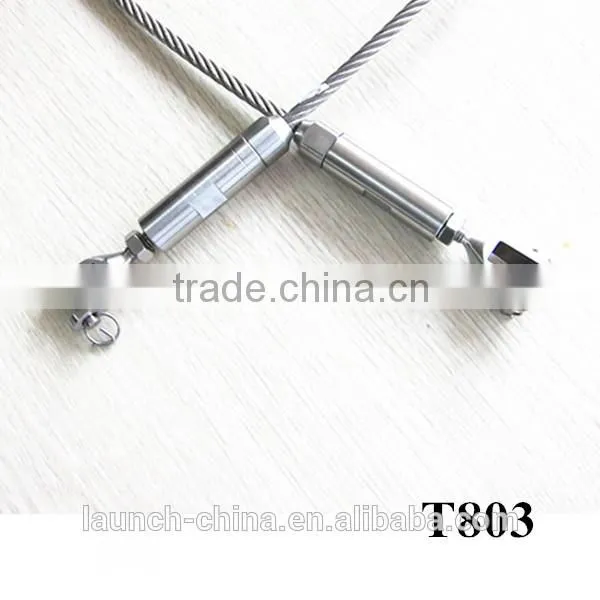 Stainless Steel Handrails for Outdoor Steps Cable Fastener Fitting Tensioner Clip