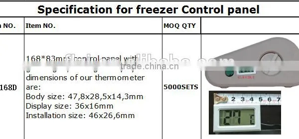 Chest Freezer Parts Electrical Control Panel Parts photo-3
