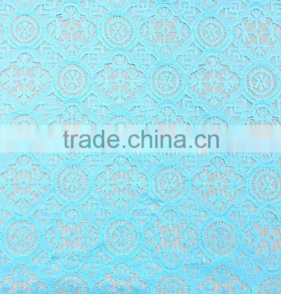 Wholesale High Quality Polyester Strand Lace Fabric T8043 photo-2