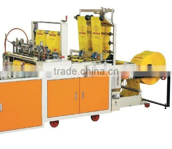 Servo Motor Driven T-Shirt Bag Making Machine With Punch