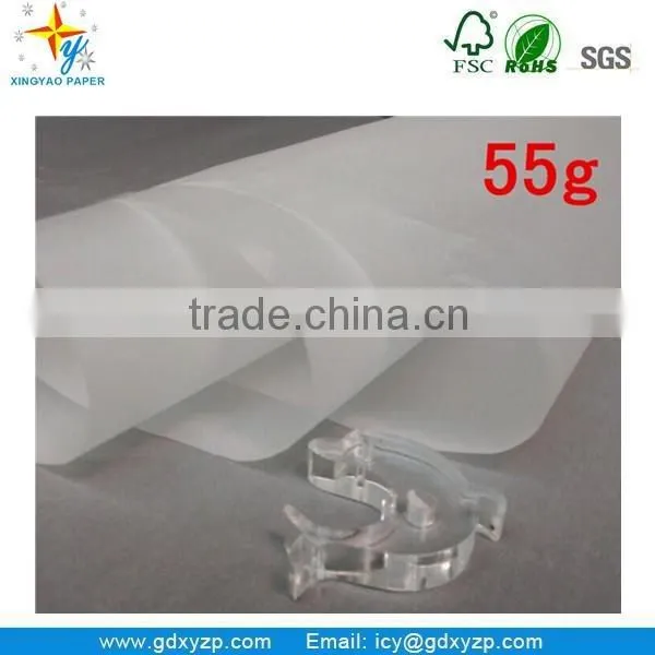 21-60gsm Uncoated Food Grade White Glassine Paper in Jumbo Roll photo-6