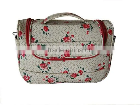 Hot Sale Leather Luggage With Makeup Bag photo-5
