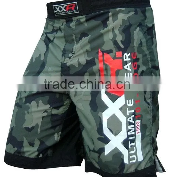 XXR Camo MMA Fight Shorts UFC Cage Fight Grappling Muay Thai Boxing All Sizes photo-2