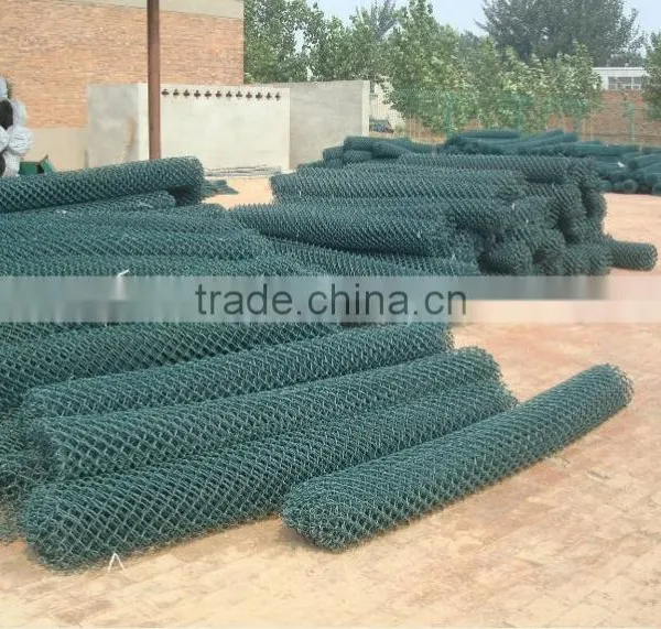 Galvanized Chain Link Fence/diamond Wire Mesh/pvc Coated Chain Link Fence photo-6