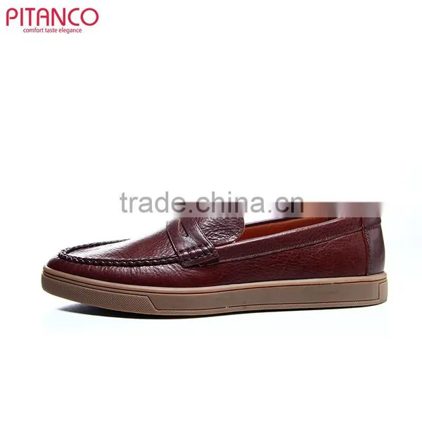 Latest Design Genuine Leather Mens Casual Leather Shoes photo-3