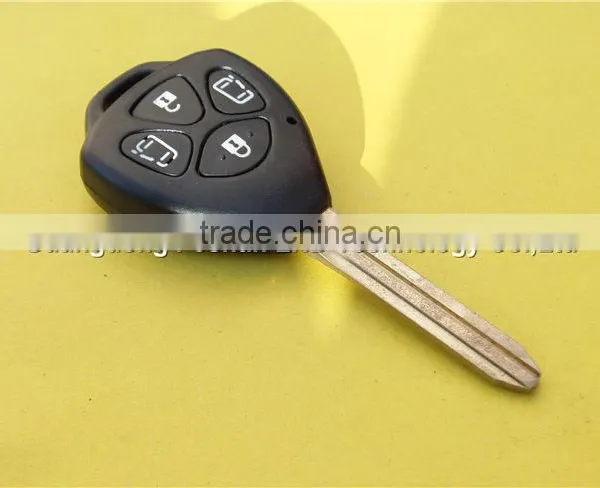 Keyless Entry 4 Button Replacement Remote Key Fob Case Blank Shell for Toyota Car Key Toy43 Blade photo-4