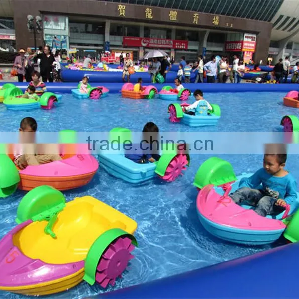 Amusement Kids Hand Paddle Boat for Pool 4 Size photo-4