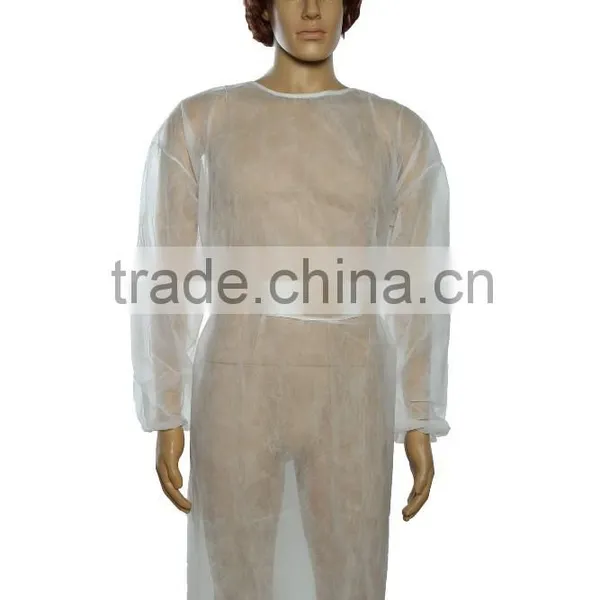 Sterile Disposable Non Woven Surgical Isolation Patient Gown photo-3