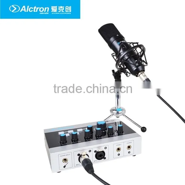 Alctron U16K USB Audio Interface Transforms Your Computer Into a Recording Studio. photo-2