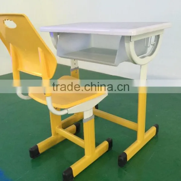 Modern Combo Desk School Desk With Bench HXZY047 photo-5