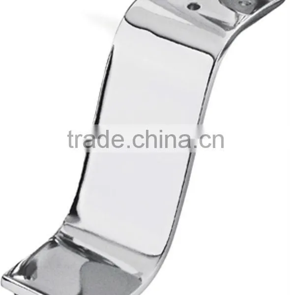 L Shape Chrome Table Legs