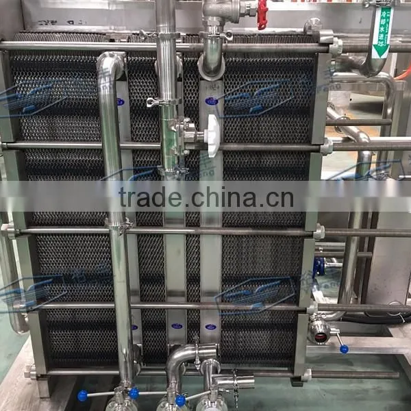 Juice/milk board pasteurizer/ sterilizer machine