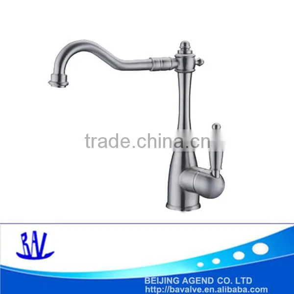 Single Handle Bathroom Sink Tap Single Level Basin Faucet photo-2