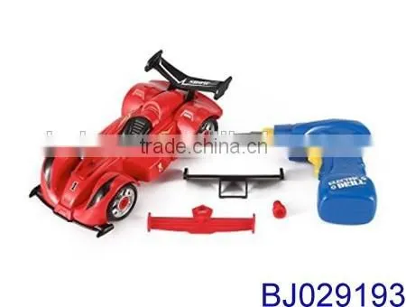 Formula Racing Car Take-A-Part Toy for Kids With Tool Drill