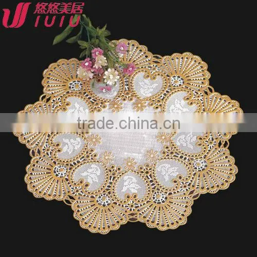 PVC Crochet Vinyl Lace Doily, Restaurant Home Decoration