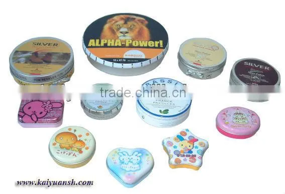 Good Quality Round Tin Box