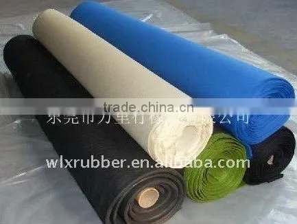 Black Rubber Foam Sheets Insulation Roll/Rubber Foam Roll Material photo-5