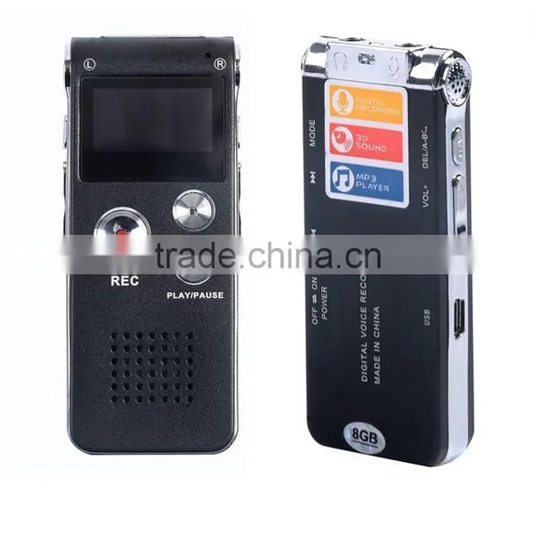 8GB Brand Spy Mini USB Flash 650Hr Dictaphone MP3 Player Grey Pen Drive Digital Audio Voice Recorder photo-2