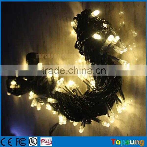 Hot Sale 100 Bulbs 12v Wedding String Lights Warm White for Outdoor photo-2