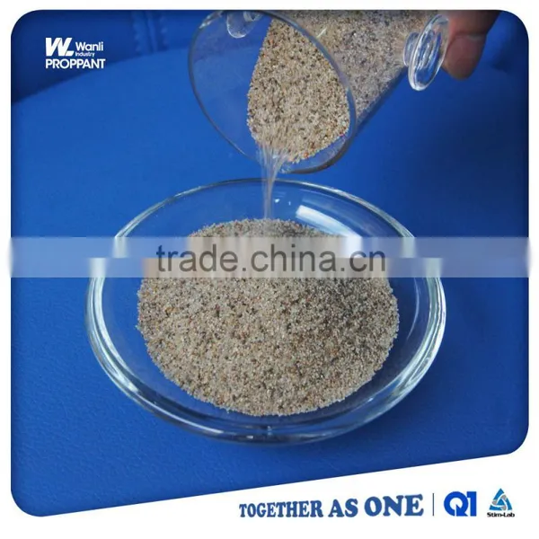 Wanli Resin Coated Sand Proppant for Oil and Gas Field Hydraulic Fracturing photo-3