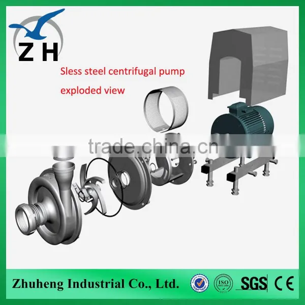 SS316L 15KW Price Vertical Multistage Centrifugal Pump photo-3