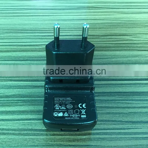 CE RoHS Approved High Quality EU Wall Charger For Mobile Phone photo-4