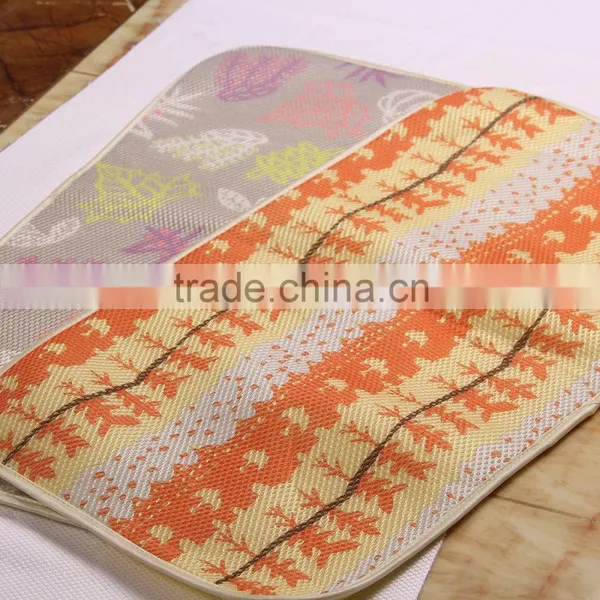 Wholesale Orange Printed Coffee Table Placemats From China photo-6
