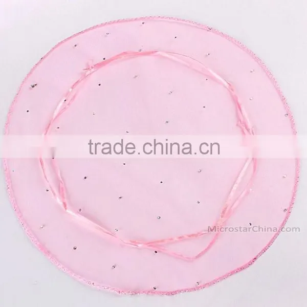 3 Sizes 100pcs Round Organza Gift Bag Small Drawstring Organza Bag Mini Wedding Favor photo-6