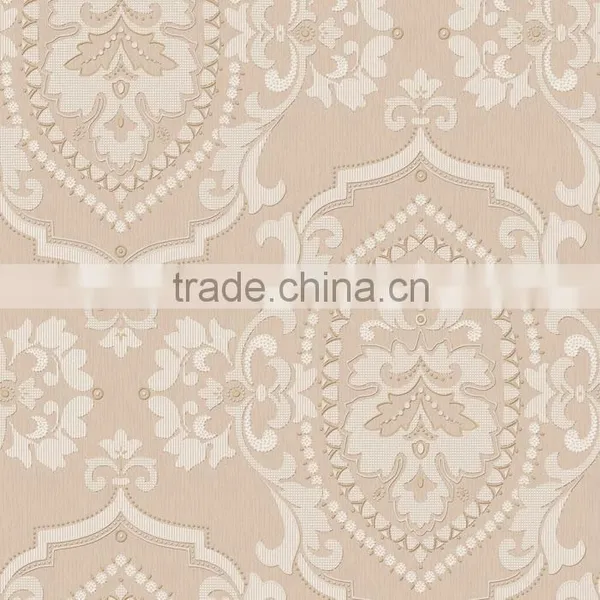 SY081403 Glitter Wall Paper Doublue Cup Pvc Wall Paper photo-3