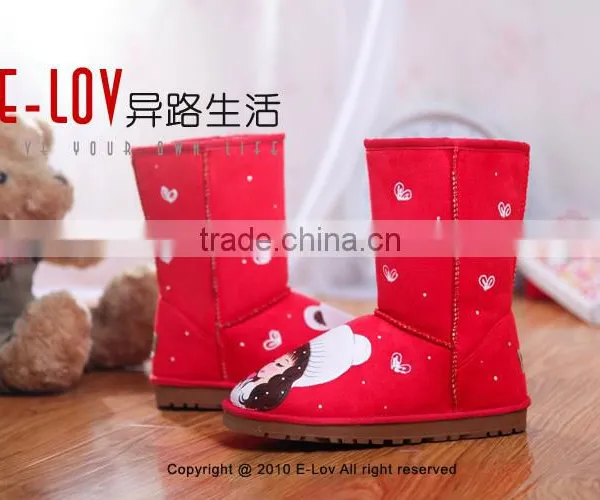 2015 Hot Sales High Quality and Cheap Women Winter High Boots photo-5