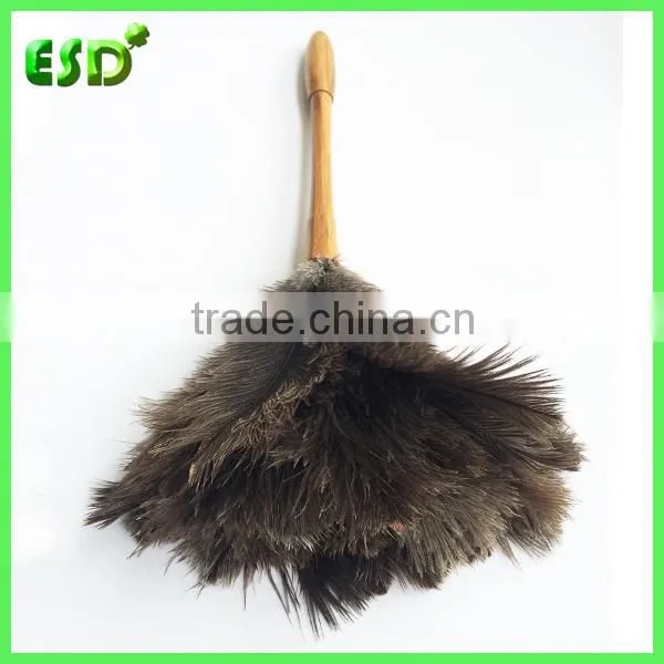 ESD Cleaning Tool 20" Long Handle Bamboo Ostrich Feather Duster Quality Choice photo-3