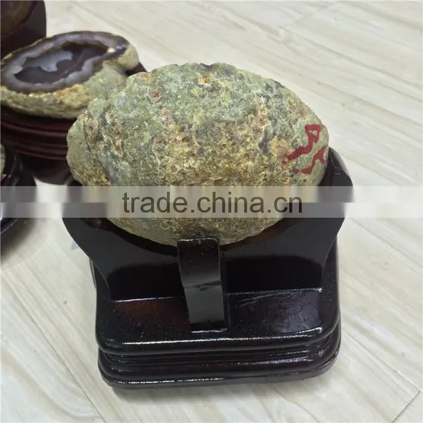 Natural Agate Geode Feng Shui Crystal Ornaments photo-4