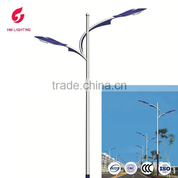 Simple 150 - 400W Street Light Customized Outdoor Lighting Pole Manufacturer