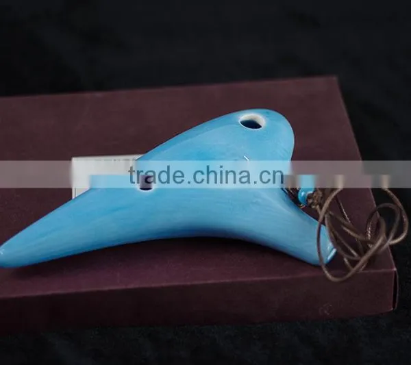 Chinese Ceramic Ocarina Flute photo-2