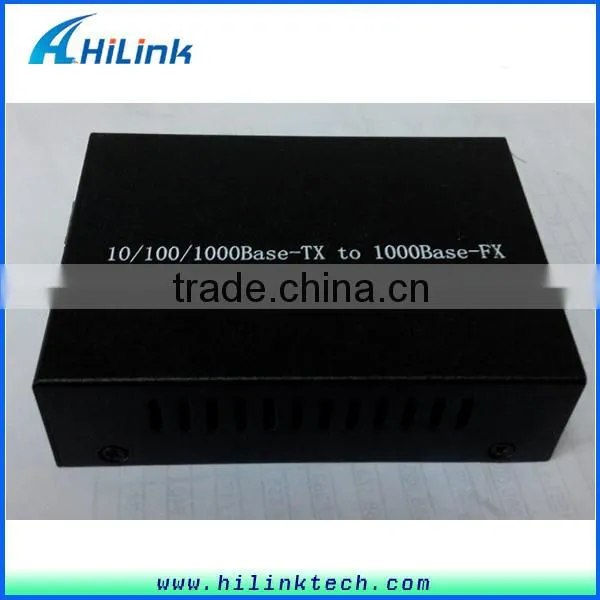 10/100/1000Base-TX to 1000Base-FX Media Converter With One SFP Slot photo-2