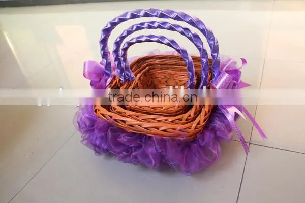 OEM/ODM Welcome Wicker Basket Gift Basket photo-4