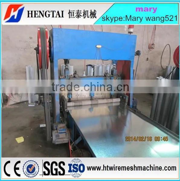 Expanded Mesh Machine The Machine Used for Punching Shear the Metal Bed photo-3