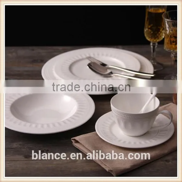 White Ceramic European Coffee Cup Set photo-2