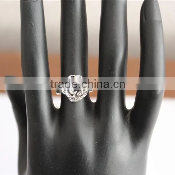 Factory Cheap Gold Plated Rings Jewlery Latest Design Silver Ring photo-3
