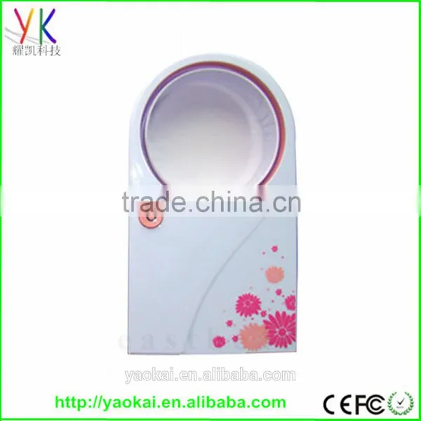 Promotion Gift For Summer USB Mini Portable Bladeless Fan Refrigeration Desktop No Noise Air Conditioner photo-3