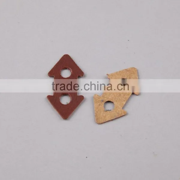 Custom Shape Fashion Design Embossed Logo Trademark Leather Cord Stopper photo-3