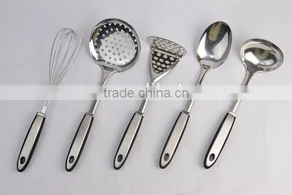 5-Piece Kitchen Cooking Tool Set /Stainless Steel Cooking Utensils Set photo-2
