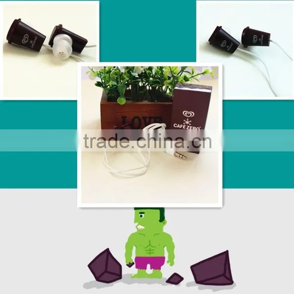 Cup Shape Earphones ,Custom Earphones In Bulk,Hot Sale Mobile Earphone photo-4