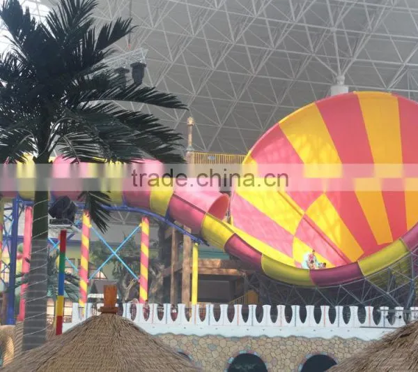 Commercial Grade Water Park Equipment Big Tornado Water Slide Price photo-2