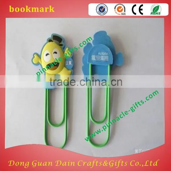 Customized Design PVC Charm Book Mark photo-2